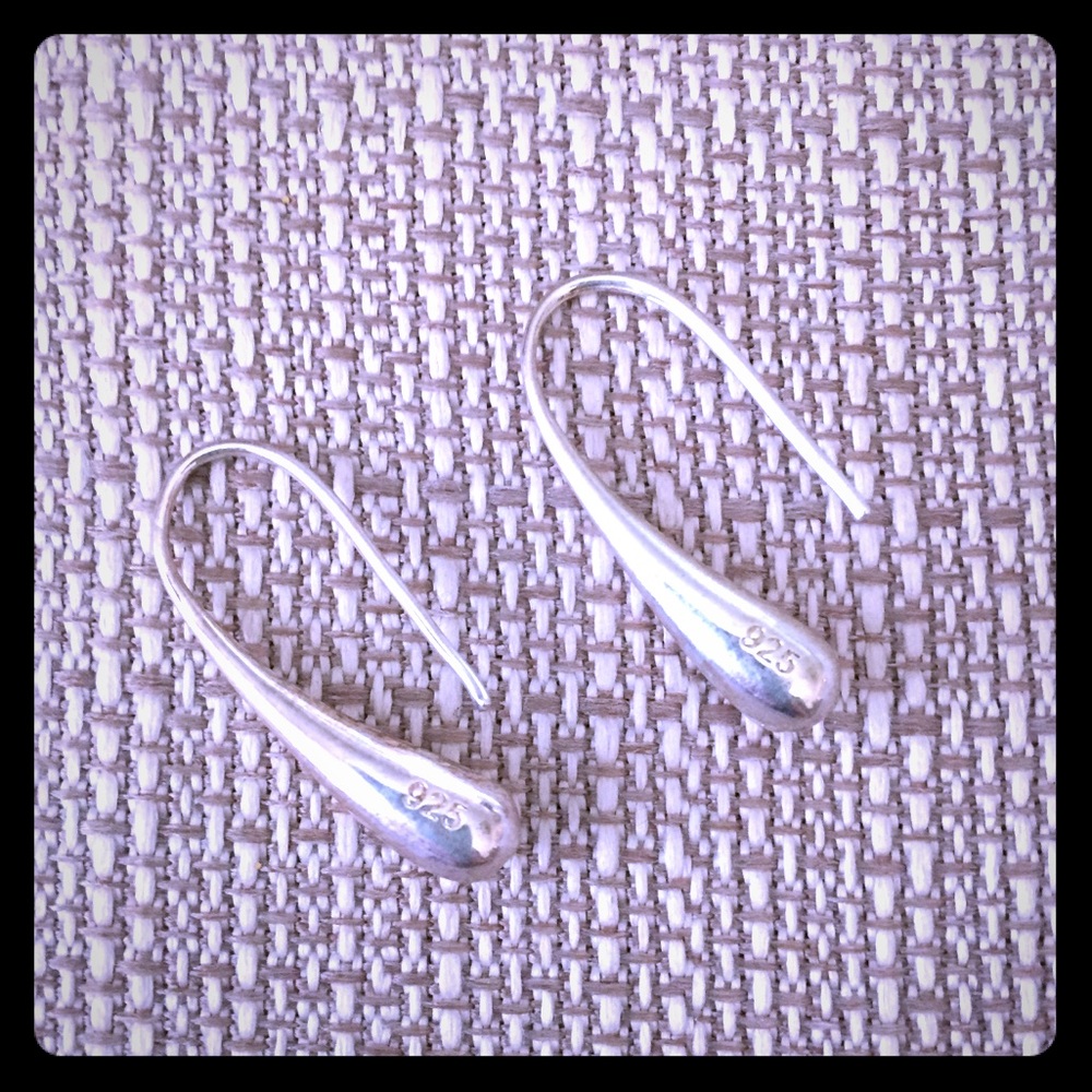 Beautiful 925 Silver Drop Earrings